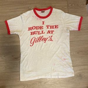 Vintage Gilley’s size M., “I rode the bull at Gilley’s”